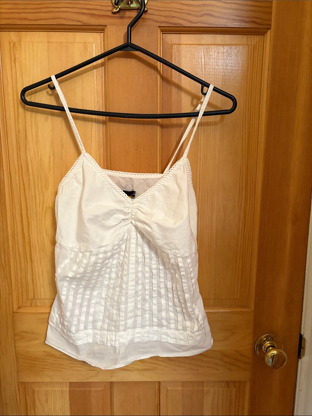 Dekker White Spaghetti Strap Camisole